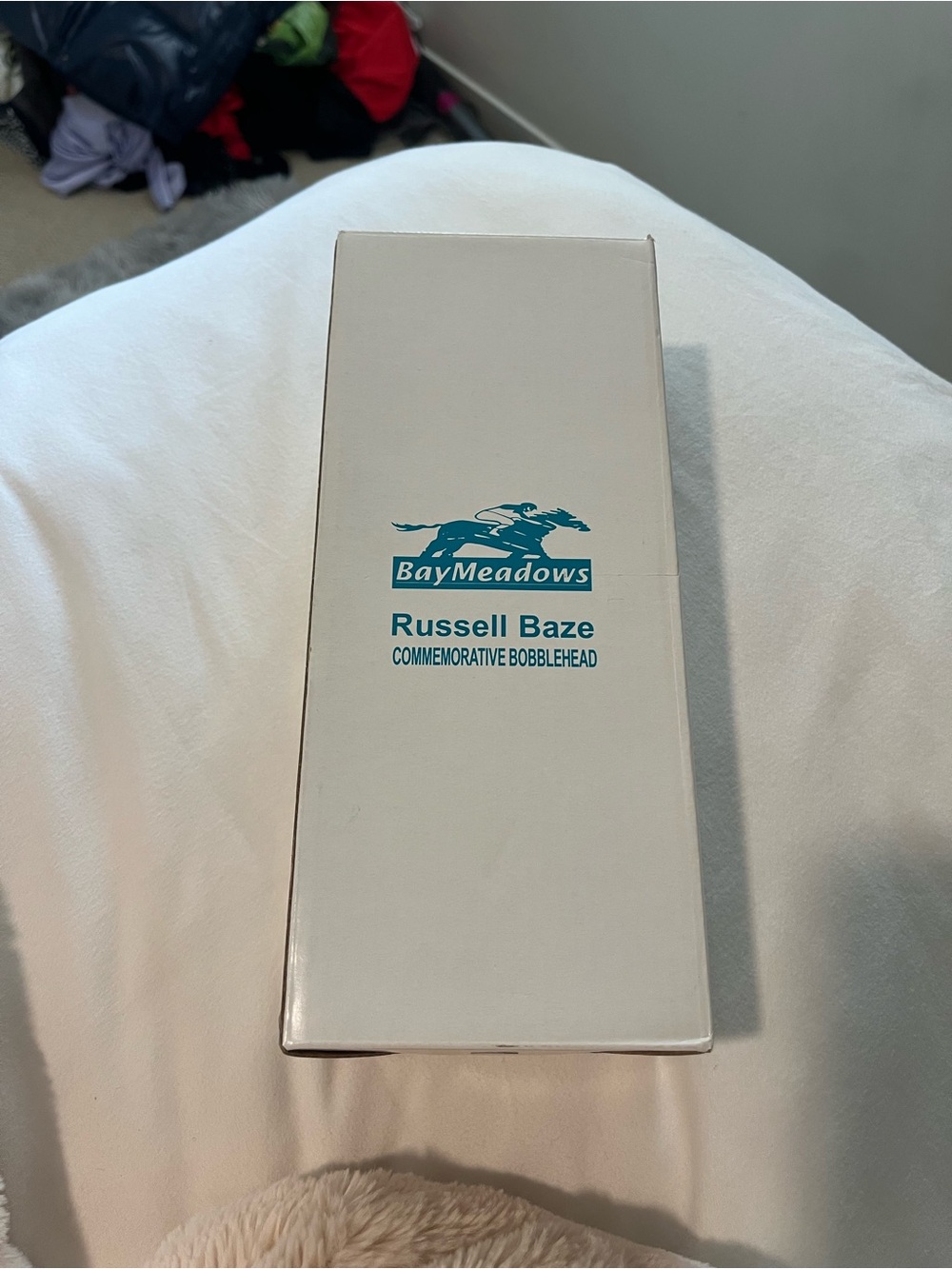 BayMeadows Russell Baze Commemorative Bobblehead